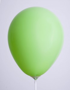 Ballons Opaque Vert Lime Déco 5
